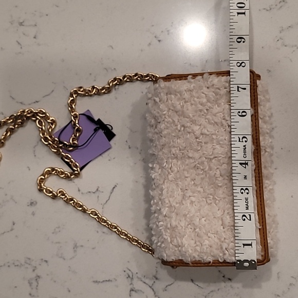NWT House of Want HOW Wallet Cross-body Shearling - Picture 6 of 9